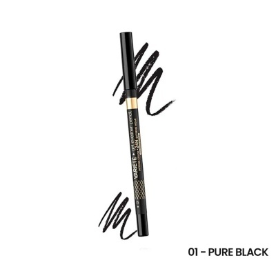 Eveline Cosmetics Variété Gel Eyeliner Pencil Waterproof - Lápis de Olhos em Gel à Prova de Água