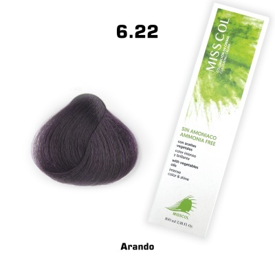 Coloração em Creme Azeite Vegetal 6.22