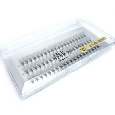 Extensão de Pestanas 0.10D em Tufo 10 - 10D | 12mm | Ref.863203