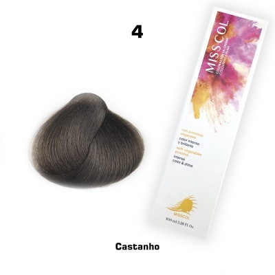 Coloração em Creme Proteina Vegetal 4