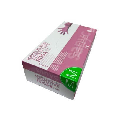 Luvas Descartáveis em Nitrilo - M | Ref.072726