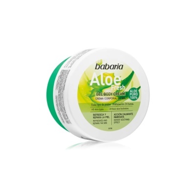 BABARIA Creme Corporal Gel Puro 100% Aloe Vera 400ml | Ref.100298
