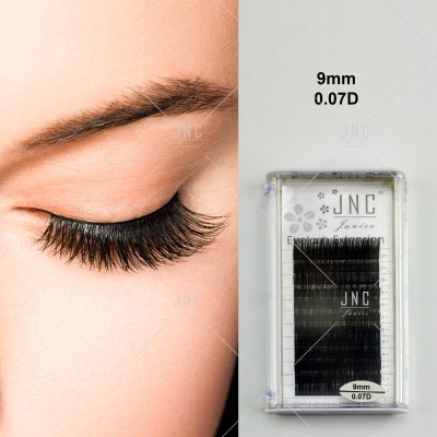 Extensão de Pestanas JNC | 0.07D - 9mm | Ref.861270