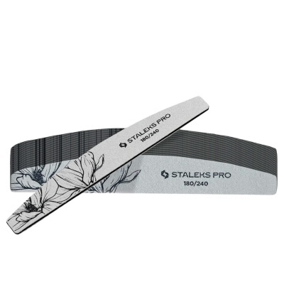 Lima Crescent mineral nail file EXPERT 40 (25 pcs) (180/240Grit) | Ref.067572