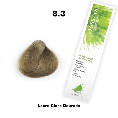 Coloração em Creme Azeite Vegetal 8.3