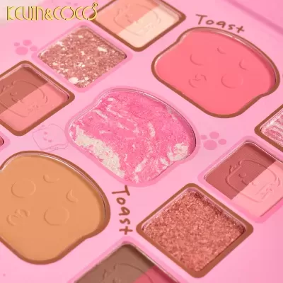Kevin & Coco - Toast 11-Color Makeup Palette - Pack 6 Unidades | Ref.KC248780