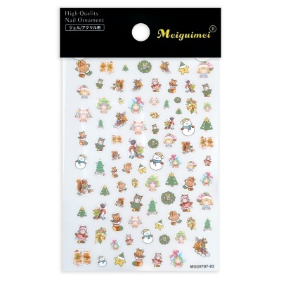 Cartela de Adesivos para Unhas | Ref.MG20707-03