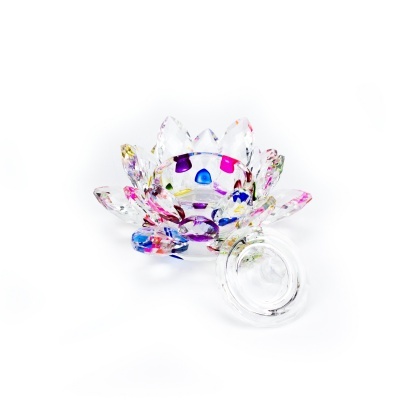 Copo Flor de Lótus com Tampa | Ref.861862FL