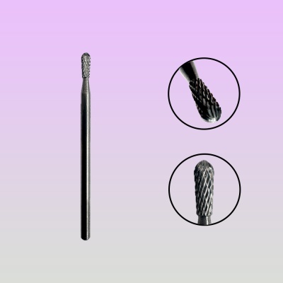 Ponteira em Titânio | Ref.XF Round Pear Bit