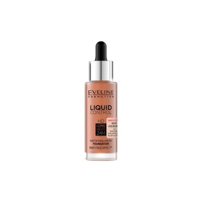 Eveline Cosmetics Liquid Control Base Líquida Com Pipeta