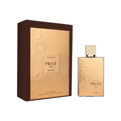 RIIFFS Prive Gold Eau de Parfum 80ml | Ref: 597119