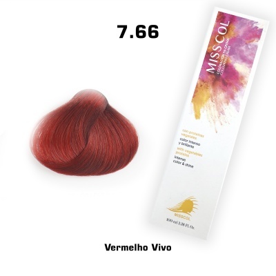 Coloração em Creme Proteina Vegetal 7.66