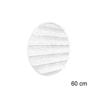 Estante Círculo Branco 60cm | Ref.788081B