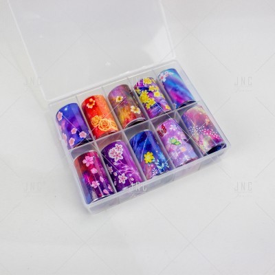 Pack 10 -  Foil Nail Art | Ref.862347