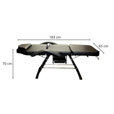 Marquesa Tripartida Preta | Ref.864198