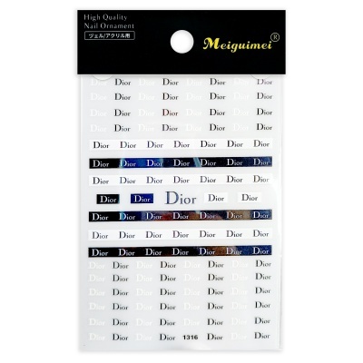 Cartela de Adesivos para Unhas | Ref.MG1316