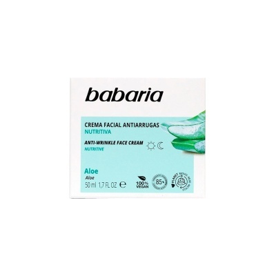 BABARIA Creme Facial Anti Rugas Aloe Vera 50ml | Ref.026239