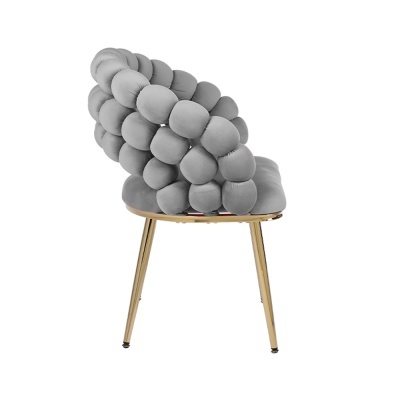 Cadeira Bolinha - Cinza  | Ref.CBOL-CINZA