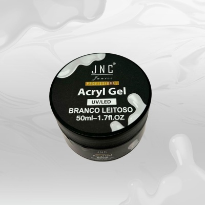 JNC - Acryl Gel - Branco - NOVO Modelo 50ml | Ref.862601