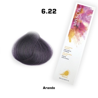 Coloração em Creme Proteina Vegetal 6.22