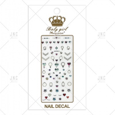 Cartela de Adesivos para Unhas | Ref.MG181005-13