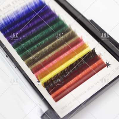 Extensão de Pestanas Coloridas Dovetail - 12mm - 0.15D | Ref.862518