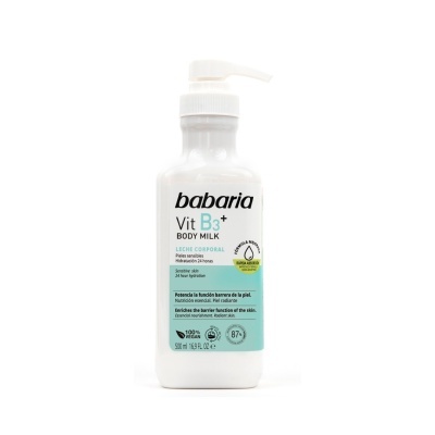 BABARIA Body Milk Vitamina B3+ 500ml | Ref.130080