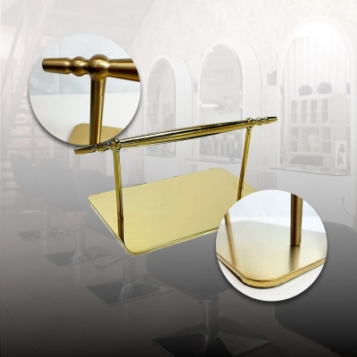 Pousa Pés em metal Dourado | Ref.864119