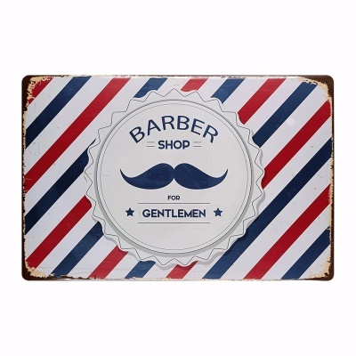 Placa Barbearia #05 - Ref.843905