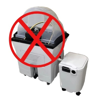 Tanque de água suja para Hair Spa | Ref. HS001