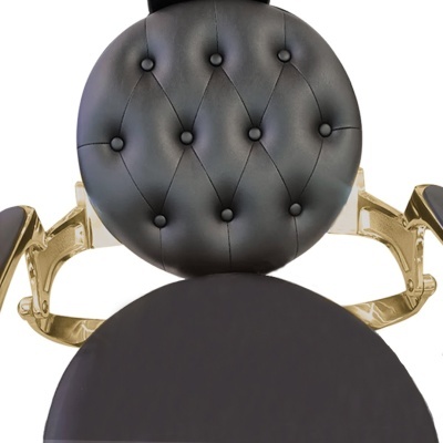 Cadeira de Barbeiro - Dourada | Ref.862906