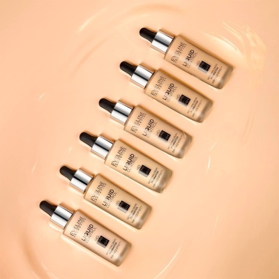 Eveline Cosmetics Liquid Control Base Líquida Com Pipeta