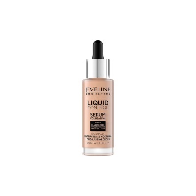 Eveline Cosmetics Liquid Control Base Líquida Com Pipeta