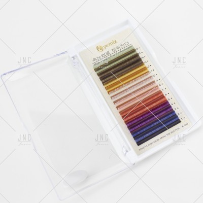 Extensão de Pestanas Coloridas Eyemix - 10mm - 0.10D | Ref.862511