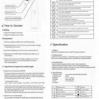 Derma Pen  | Ref.131165 Derma Pen  | Ref.131165