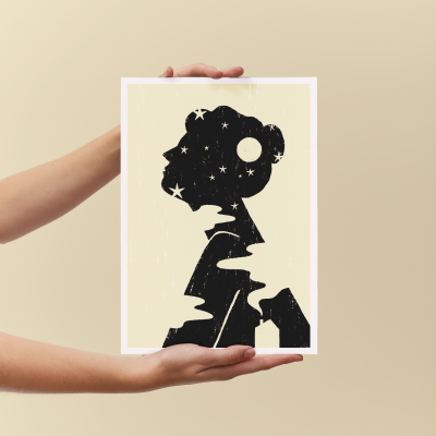 "O que Levo Dentro" Print