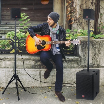 CONJUNTO SOM BI-AMPLIFICADO BST PRO 2.1 1120W 5xDSP