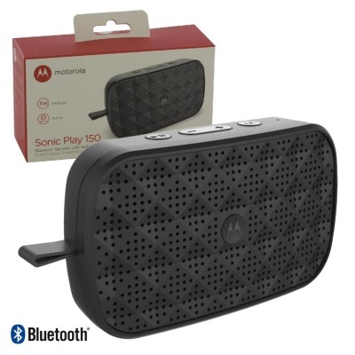 Coluna Bluetooth V4.1 Portátil Usb/Fm/Aux Motorola