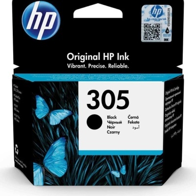HP 305 Preto Tinteiro Original