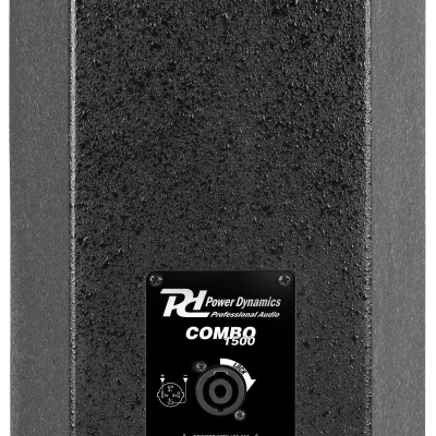 Sistema Som Ativo 1500W (Subwoofer 12" + 2 Colunas 6,5") COMBO 1200 - Power Dynamics