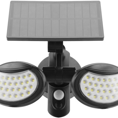 Luz Exterior Solar LED 10W 4K IP65 2000mAh PIR sensor ENTAC