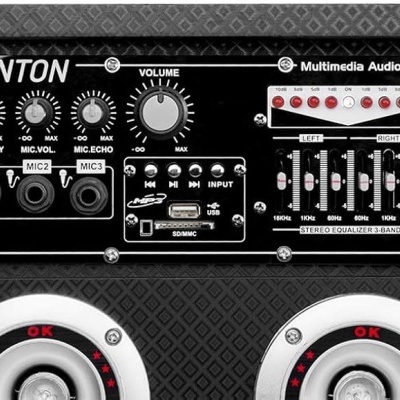 Fenton Colunas Amplificadas 6,5" 400W MP3 Usb/sd Rgb LED (KA-06