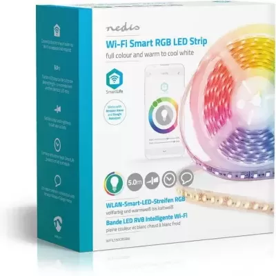Nedis Fita LED Smart RGB Wifi