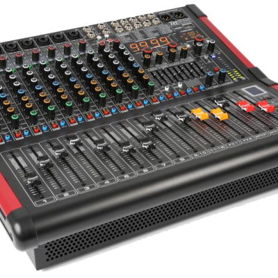 Mesa de Mistura Amplificada 12 Canais 1400W c/ USB/MP3/BLUETOOTH - Power Dynamics