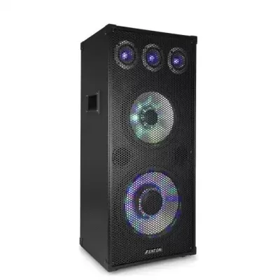Coluna passiva Fenton TL 810 LED  700 W, 10" woofer, 8" Mid-range e 3x tweeter