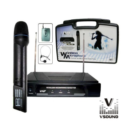 SISTEMA DE MICROFONES VHF WIRELESS 231.50