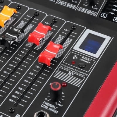 Mesa de Mistura Amplificada 12 Canais 1400W c/ USB/MP3/BLUETOOTH - Power Dynamics