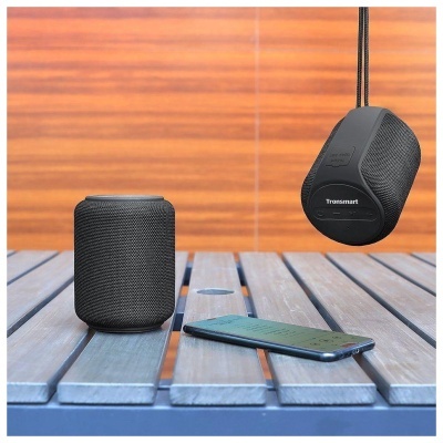Coluna Bluetooth V5.3 15W Preto T6 Mini IPX6 TWS TRONSMART
