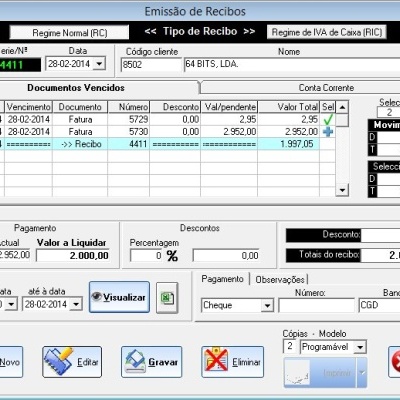 GestPOS 64 Lite - solução ideal para a gestão de Pontos de Venda.