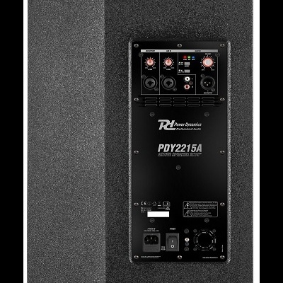 Coluna Bi-Amplificada 2x 15" 1600W (PDY2215B) - Power Dynamics